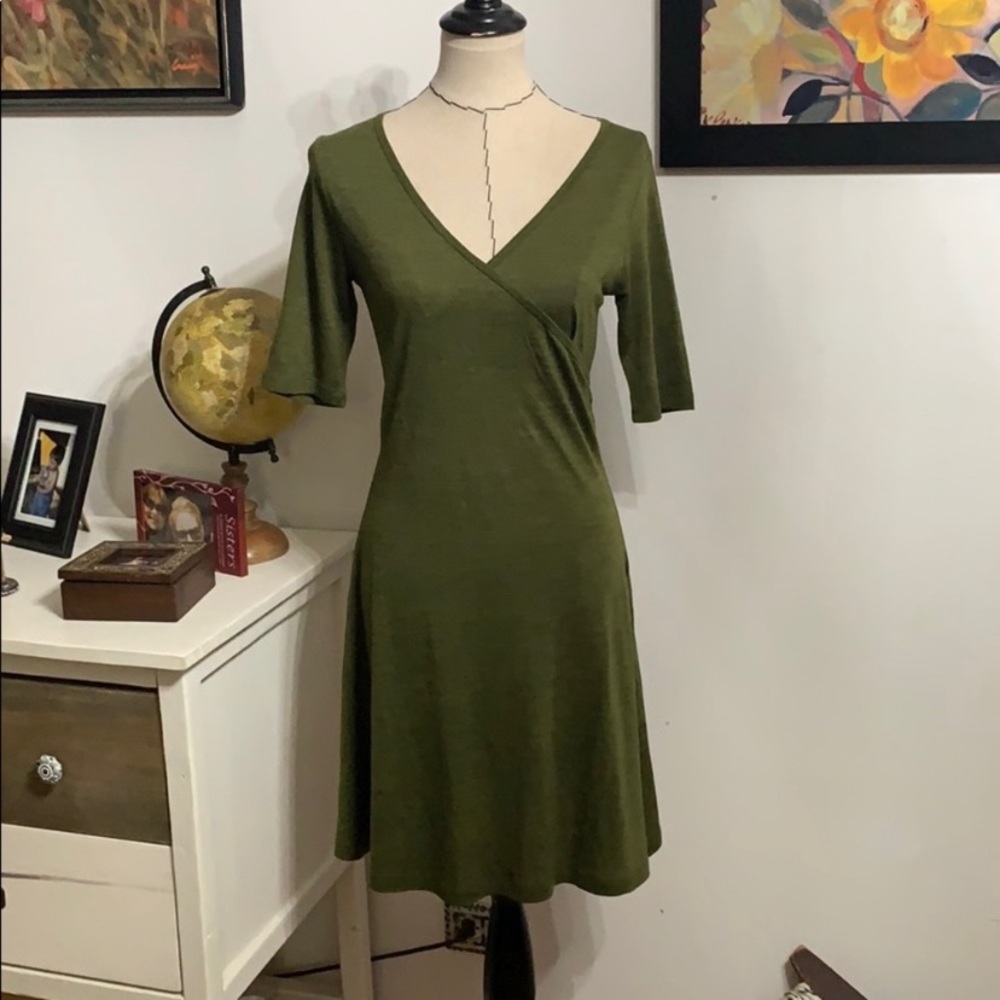Prana wool blend dress